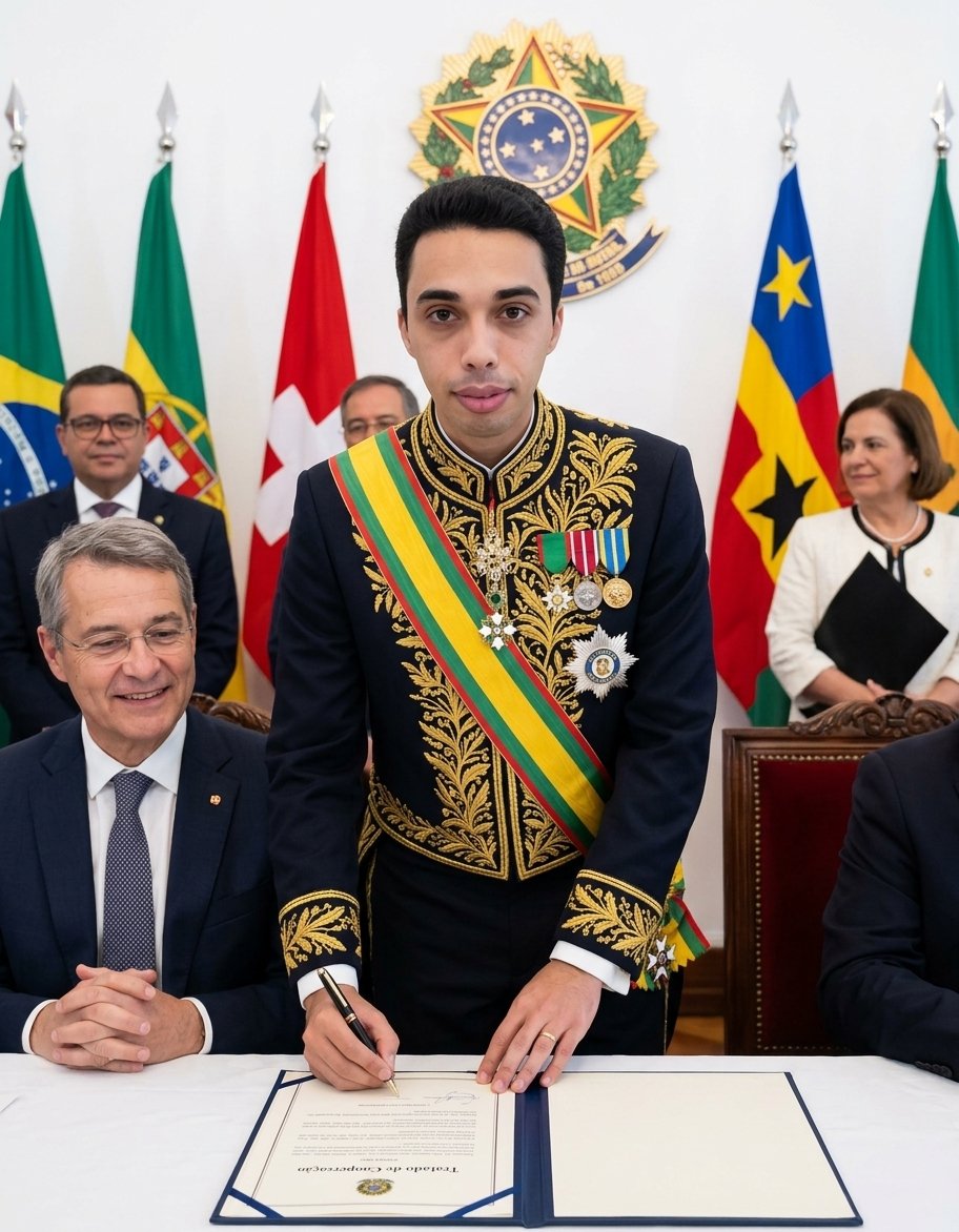 Visita de Estado e Renovação dos Tratados de Cooperação em Lã-Suizônia